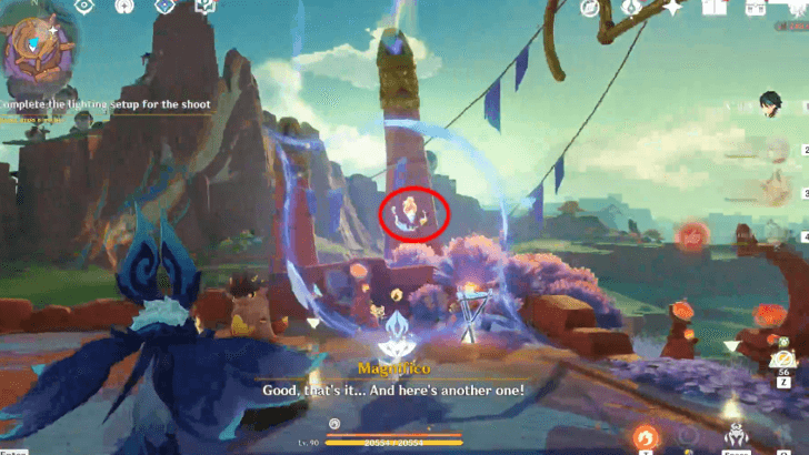 Blue Graffiti Other Location Genshin Impact