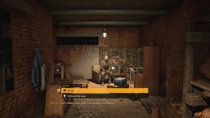 Talk or Attack Docent