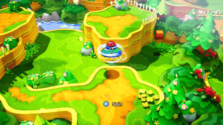 Use UFO Spin to Use the Northwestern Path