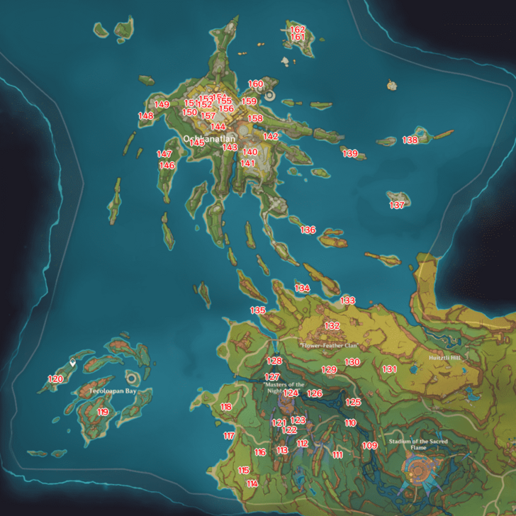 Genshin - 5.2 Pyroculus Map