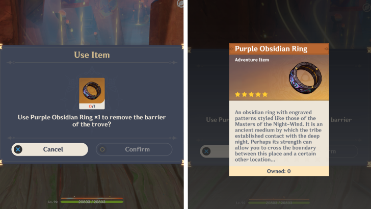 Use to Open the Tribal Secret Trove