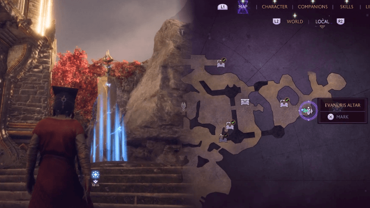 Dragon Age: The Veilguard - Arlathan Forest Evanuris Altar 4 Location