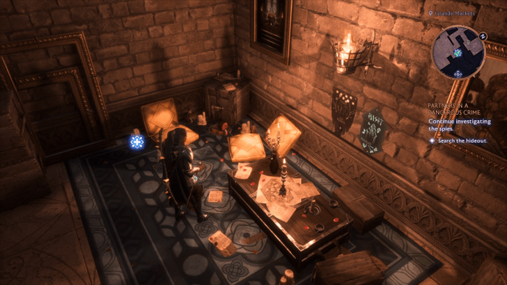 Partners in a Dangerous Crime - Spy Hideout