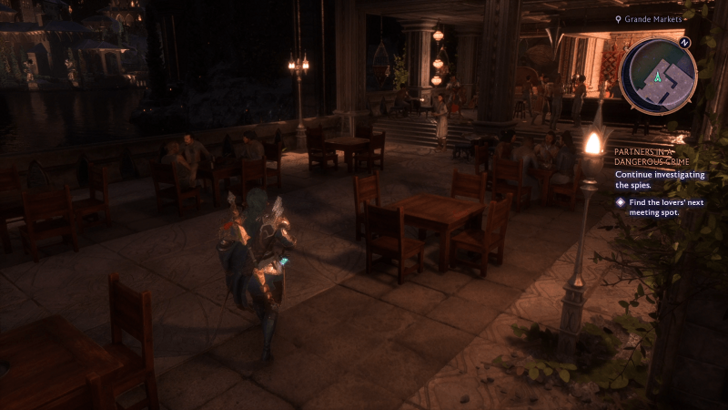 Partners in a Dangerous Crime - Cafe