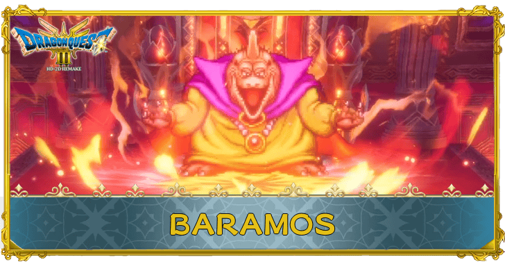 Dragon Quest 3 Baramos Boss
