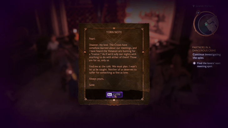 Partners in a Dangerous Crime - Lover