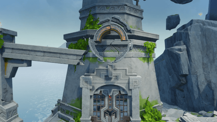 Genshin Impact - The Lone Isle Named Night Door Puzzle