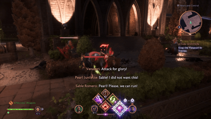 Lethal Devotion - Crow and Venatori Battle