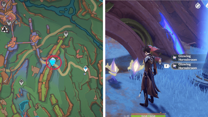 Genshin - Glowing Hornshroom 3-4
