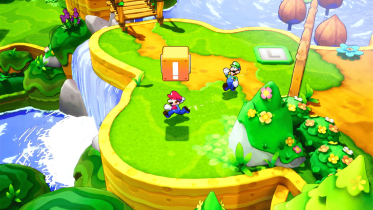 Hit the Exclamation Block to Remove the Western Fence