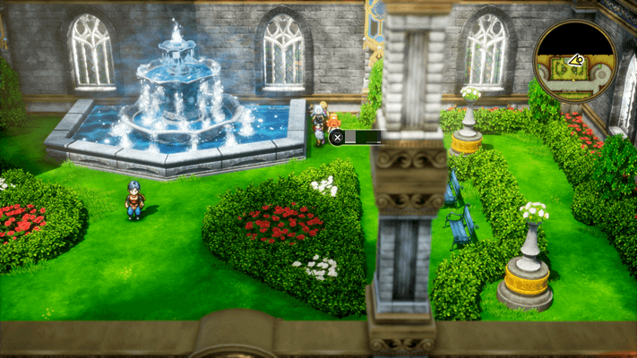 Tangle Web Romaria Castle 1st Floor - Dragon Quest 3 HD 2D Remake