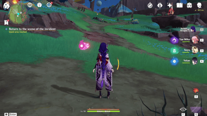 Genshin Impact An Air Race and an Alibi Walkthrough - Return to the scene of the incident