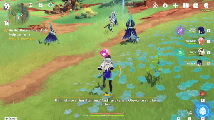 Genshin Impact An Air Race and an Alibi Walkthrough - Help Lamizana