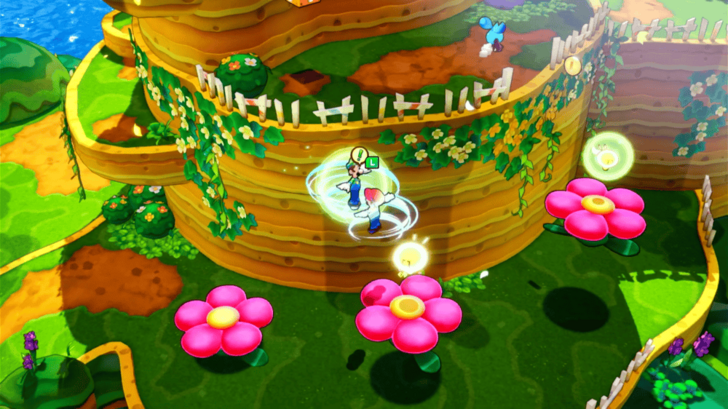 Bouncy Blooms Leading to the Lighthouse