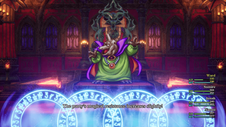 Magic Barrier Baramos