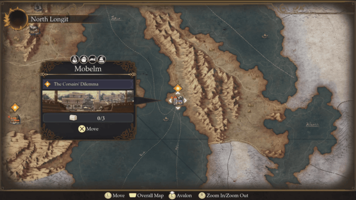 Romancing Saga 2 - North Longit Map