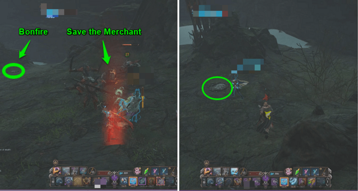 Throne and Liberty (TL) - Bonfire and Merchant