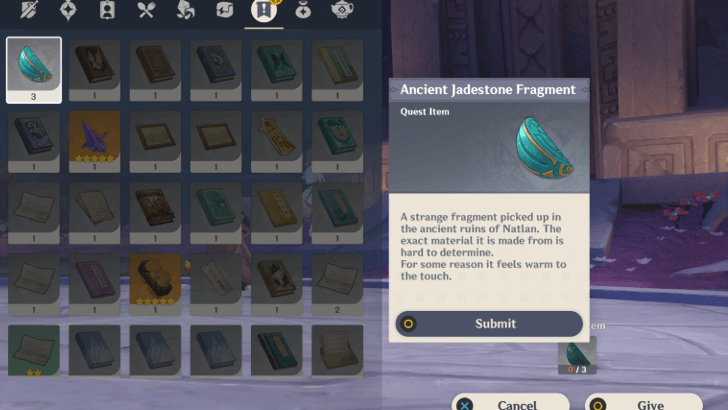 Genshin Impact - Open Your Heart to Me - Deliver the Heart Fragments to Ixlel