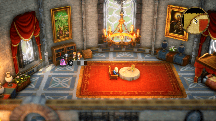 Bookshelf - Romaria East Tower - Dragon Quest 3 HD 2D Remake