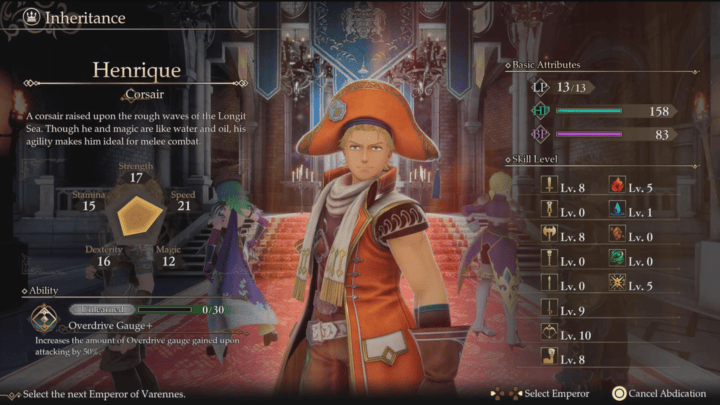 Romancing Saga 2 - North Longit - Corsair - Henrique