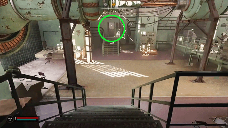 Lab Door Leading to Exit