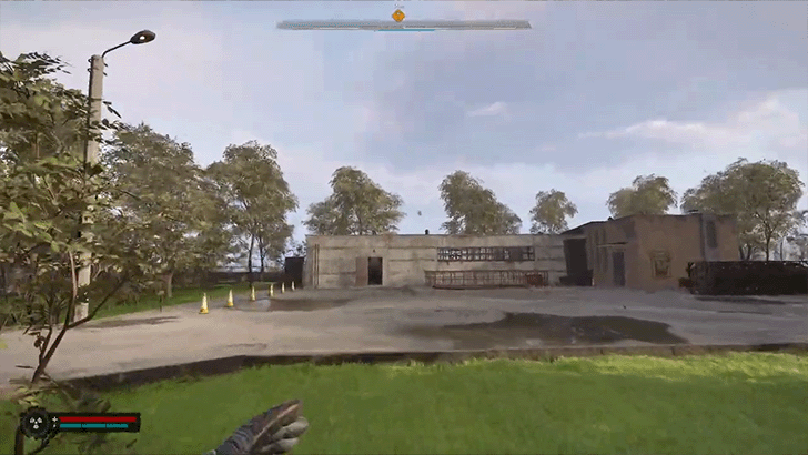 Building with Ventilation Shaft