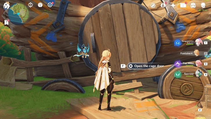 Genshin Impact - Open the Dragon Trafficker