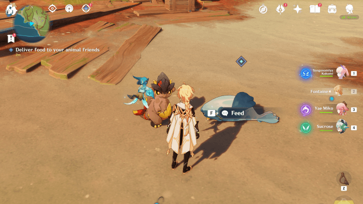 Genshin Impact - Feed the Blubberbeast