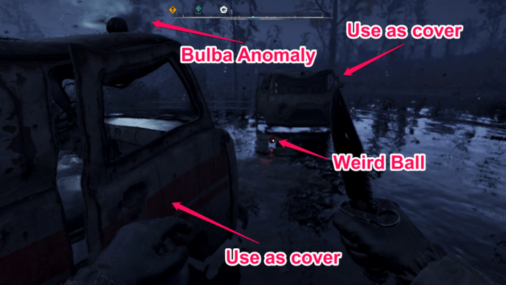 Getting the Weird Ball