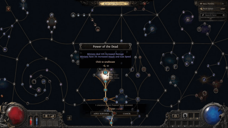 Path of Exile 2 Respec Skills