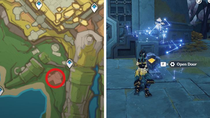 Genshin Impact Twisted Extension Quest Location - Southwest of Ochkanatlan Mimiflora