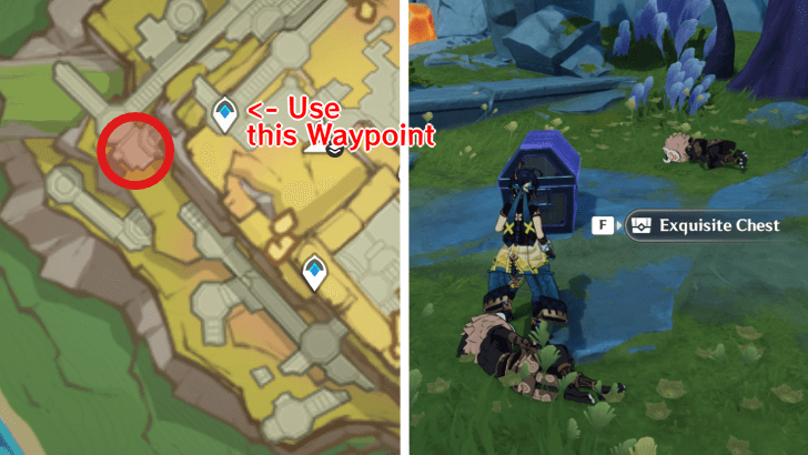 Genshin Impact Twisted Extension Quest Location - Cradle of Fleeting Dreams Mimiflora #2