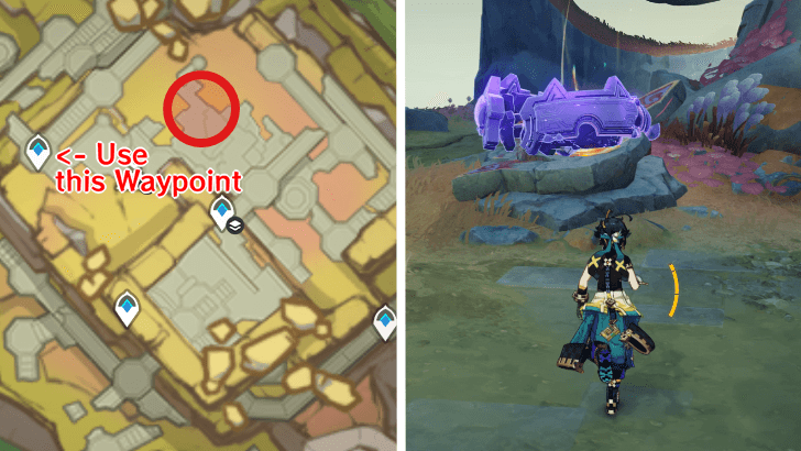 Genshin Impact Twisted Extension Quest Location - Vision Serpent