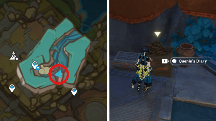 Genshin Impact Incidents Are Ever Sudden Walkthrough - Explore the bottom of the waterfall