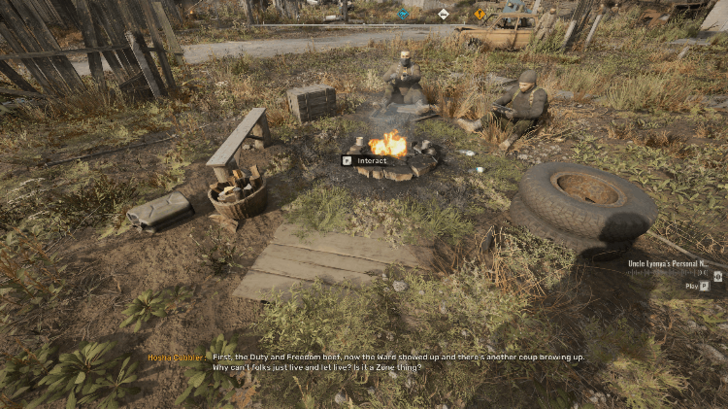 Sit Down at a Campfire