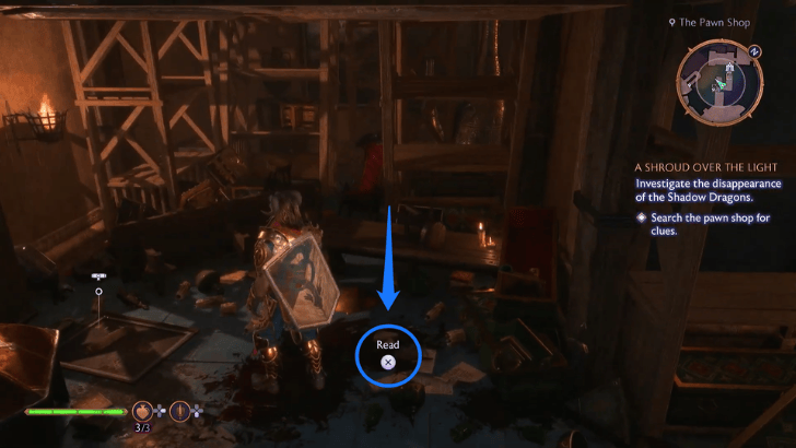 A Shroud Over the Light - Search the Pawn Shop for Clues