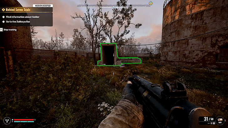 Utility Tunnel in Pol Depot