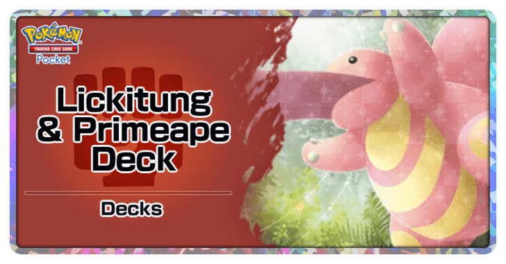 Lickitung and Primeape Deck