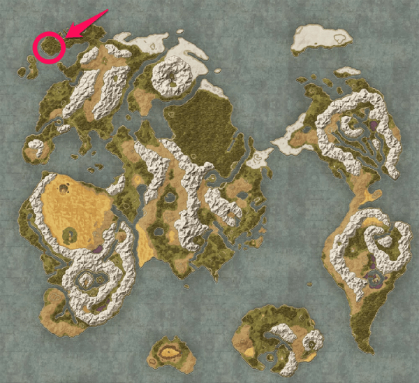 Dragon Quest 3 - Underground Lake Map