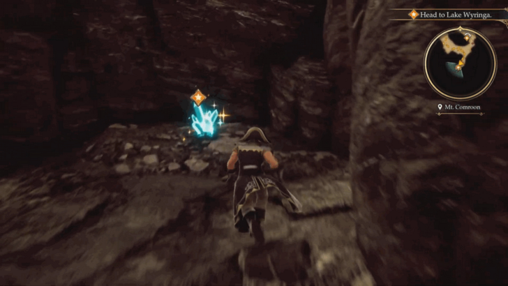 Romancing Saga 2 Mt. Comroon Pure Iron Ore Overworld