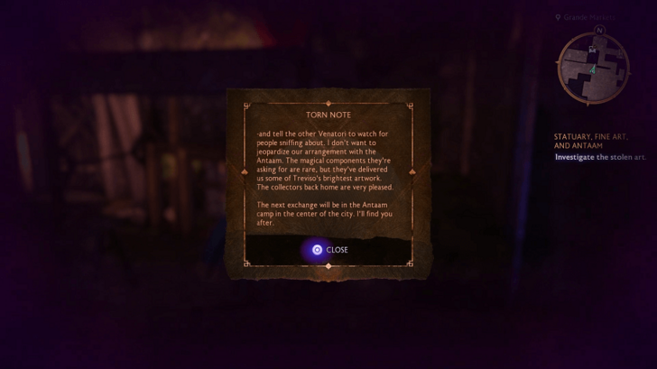 Concerned Merchant Note