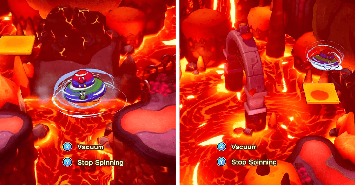 MLB UFO Spin Yellow Moving Platform