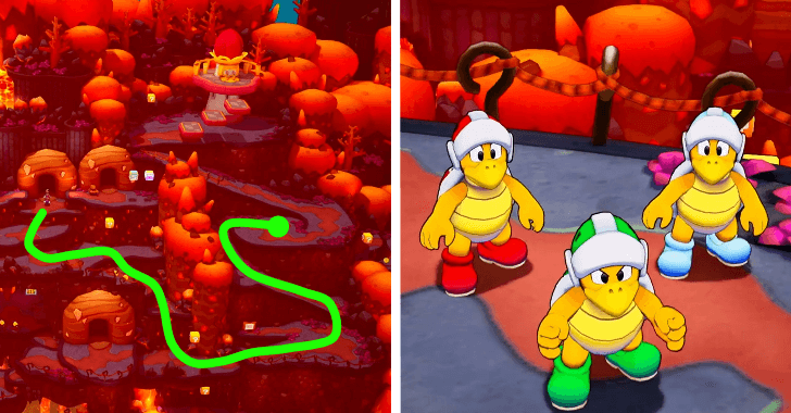 MLB Koopa Bros Route