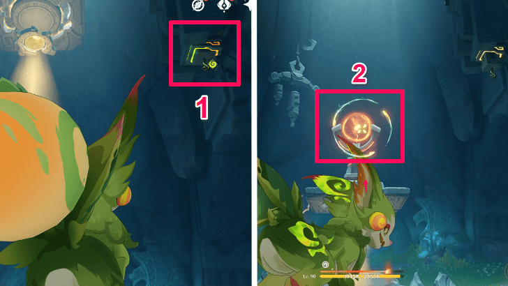 Genshin Impact - Furnace of Fiery Embers Shooting the Third Mechanism