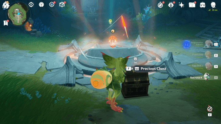 Genshin Impact - Furnace of Fiery Embers 1 Rewards