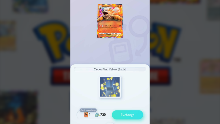 Pokemon TCG Pocket - Arcanine ex New Flair