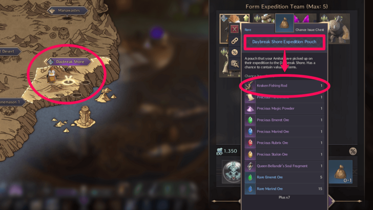 Throne and Liberty - Daybreak Shore Expedition Reward