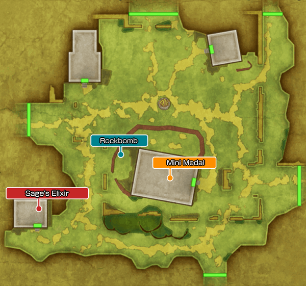 Norvik Map - Dragon Quest 3 HD 2D Remake