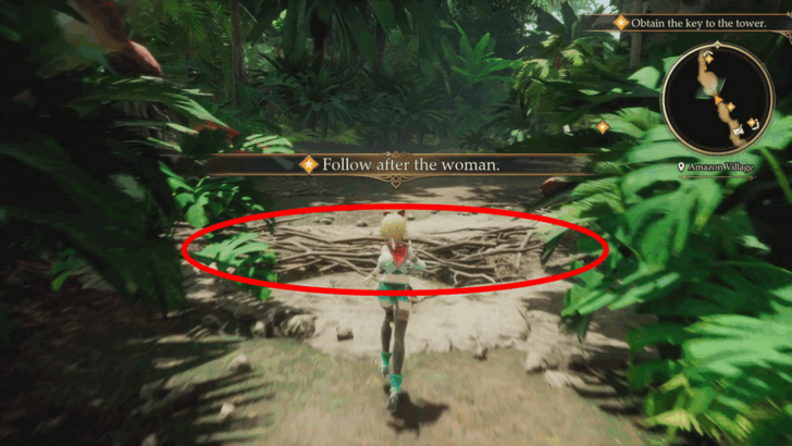 Romancing Saga 2 Pitfall Location Overworld