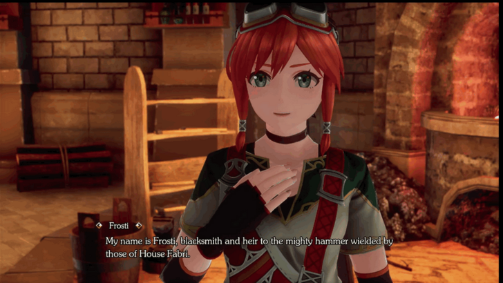 Romancing Saga 2 Frosti in the Smithy